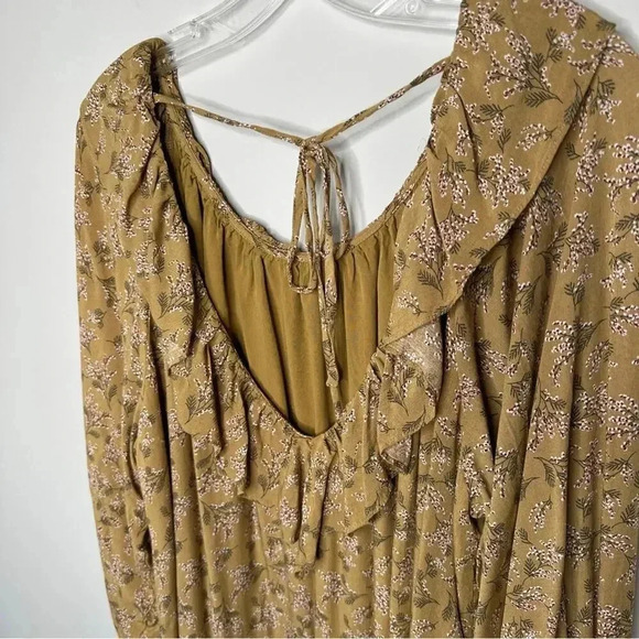 Maisonette X Erin Walsh Josie Flouse Cottagecore Dress Winter Berry Foliage Larg - Picture 7 of 10